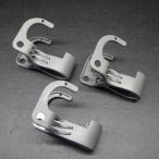  удилище зажим держатель для удочки зажим серый серия 3 шт. комплект * б/у наличие товар (20k0104)* нестандартная пересылка 