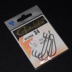 がまかつ ワーム34 #1/0  5本入 ※汚れ有※在庫品(21s0105)※クリックポスト