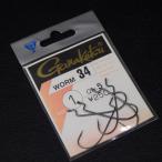 がまかつ ワーム34 #1  5本入 ※汚れ有※在庫品(21s0106)※クリックポスト