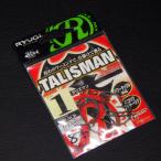 リューギ タリズマン #1 ブラック 8本 HTA053 ワームフック RYUGI TALISMAN 日本製 ※数減※在庫品(27b0508)※クリックポスト