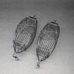  судно рыболовный для корзина 2 штук комплект * промежуток иметь * б/у наличие товар (3p0201) * нестандартная пересылка 