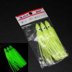 富士ベイト タコ30夜光グリーン 3個 FUJI BAIT タコベイト 夜光 ソフトルアー ※数減※在庫品(59n0302)※クリックポスト