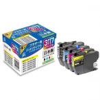 ジット JIT ブラザー LC3117-4PK対応 リサイクルインクカートリッジ 4色パック JIT-B31174P〈JITB31174P〉