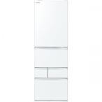 【配送設置無料】東芝 TOSHIBA 冷蔵庫 501L 右開き 5ドア GR-T500GZ-UW (大型配送対象商品 / 配達日・時間指定不可/ 沖縄および離島対応不可) 〈GRT500GZ-UW〉