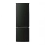東芝 TOSHIBA 冷蔵庫 170L 右開き 2ドア エクリュブラック GR-W17BS-KT (宅配サイズ商品)〈GRW17BS-KT〉