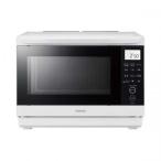 【9/11までポイント2倍】東芝 TOSHIBA 角皿式スチームオーブンレンジ 石窯ドーム 26L ホワイト ER-D70B-W〈ERD70B-W〉