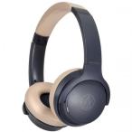 オーディオテクニカ audio-technica ワイヤレスヘッドホン ベージュ ATH-S220BT-NBG〈ATHS220BT-NBG〉