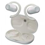ナガオカ NAGAOKA 完全ワイヤレスイヤホン 可動式オープンイヤー型 パールホワイト BT832OWSPWH〈BT832OWSP-WH〉