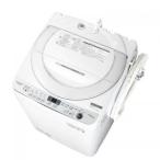 シャープ SHARP 全自動洗濯機 7.0kg ホワイト系 ES-GE7E-W (宅配サイズ商品 / 設置・リサイクル希望の場合は別途料金および配達日・時間指定不可)