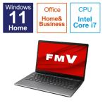 ノートパソコン 富士通 FMV LIFEBOOK MH75/H1 FMVM75H1B 14インチ Core i7 1165G7 SSD512GB メモリ16GB Office 2021搭載 顔認証 Windows 11 量販店展示品