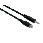 3.5mm моно мужской +RCA штекер женский +1.2m кабель 