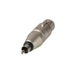 3P XLR женский -RCA мужской конверсионный адаптор NA2FPMM-NEUTRIK