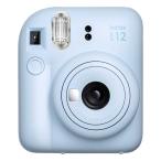 【ラッピング可】【即日発送】【新品】FUJIFILM 富士フイルム インスタントカメラ instax mini 12 チェキ パステルブルー