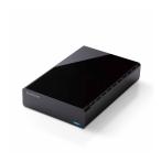 【新品】ELECOM エレコム 外付けハードディスク 4TB ラバーフット付 ELD-HTV040UBK ブラック
