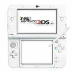 [ отправка в тот же день ][ новый товар коробка дефект * shrink трещина товар ]Nintendo 3DS NEW Nintendo корпус LL жемчужно-белый 