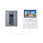 【新品】IRIS OHYAMA アイリスオーヤマ ドアホン TD-SM3010-WSH ホワイト/ガンメタリック