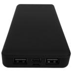 モバイルバッテリー TypeC対応 大容量10000mAH USB出力5V 2.4A HD-MBC10000BK HIDISC　ネコポス便