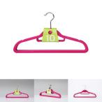 不二貿易　89827 「ノンスリップハンガー 10本セット ピンク (ピンク)」