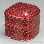 ショッピングおせち 九谷焼 二段重 朱巻小花 ( お正月 新年 おせち 蓋物 陶器 お正月 重箱 和食器 九谷焼 遠足 運動会 正月 おせち プレゼント お祝い お返し お礼 令和 )