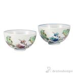 組飯碗 めじろに梅 ( 退職祝い 定年 