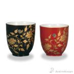 組湯呑 金襴手 ペア ( 湯呑み 湯のみ