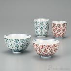 夫婦揃 花紋 ペアセット ( 夫婦茶碗 