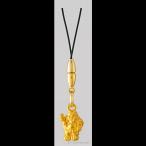 純金製 ストラップ 大黒天 ( ストラッ