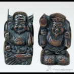 銅製 福の神 ( 木札名入れ有料 恵比寿