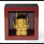 銅製 三面大黒天 宝尽枡付き ( 木札名