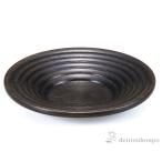 茶托 栓4.0ロクロ目茶托 黒摺 5枚セ