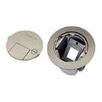 パナソニック DUM7002MH 住宅用フロアコンラウンド グレーメタリック (弱電用ブランク1コ口)(取付枠付)