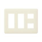 パナソニック WN6008W フルカラーモダンプレート 8コ用 ミルキーホワイト 8コ用 ミルキーホワイト