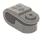 未来工業 VV-F片サドル(プラスチック製)スクリュー釘付(100個入)(KT-S)