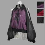 [ 透け感シアー ]　肩スリット 2WAY シアージャケット DRT2877