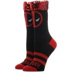 ショッピングfk07 【並行輸入品】Marvel デッドプールソックス デッドプールギフト デッドプールアクセサリー デッドプールアパレル　