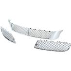 Front Bumper Lower Mesh Grill Chrome For Bentley Continental Flying Spur 2005-2009 parallel imported goods 