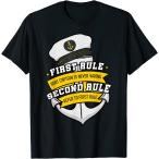 [ параллель импортные товары ]Boat Captain Sailor Seaman Seafarer Maritime Anchor T-Shirt