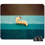 Mouse Pad - Worm Millipede Park Nature Summer Animal Yellow　並行輸入品