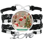 ショッピングsnowman 【並行輸入品】DIYthinker Merry Christmas Snowman Gift Pattern Bracelet Love Access