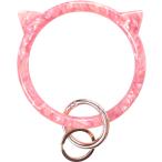 猫キーリングブレスレットリストレッ...