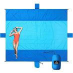 [ параллель импортные товары ]Zeepair Beach Blanket Waterproof Sandproof Oversized 10x9ft Beach Ma