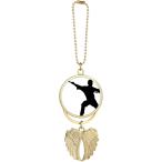 ショッピングKUNG-FU 【並行輸入品】Kung Fu Martial Art Chinese Shaolin Stick Car Keychain Angel Wing Pe