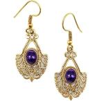 AnjuTanviピアス半貴石チャ...