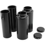 [ параллель импортные товары ]FINMOKAL Black Complete Upper Lower Fork Cover Tube Caps Fit for Har