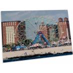 ショッピングRONI 3dRose Roni Chastain Photography - Coney Island  Amusement Park - Desk Pad Place Mats (dpd-203180-1)　並行輸入品