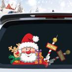 ショッピングsnowman 【並行輸入品】Iprokiu Christmas Santa Claus Reindeer Snowman Rear Window Wiper Dec