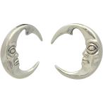 ショッピングPSハンガー 【並行輸入品】316L サージカルステンレススチール ムーンハンガー イヤーウェイトプラグ サイズ0g以上 (PS-106)  ステンレス鋼  宝石な
