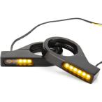[ параллель импортные товары ]HAZAWA мотоцикл вилка крепление LED указатель поворота 39-41mm переключатель задний последовательный янтарь свет bracket 