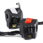 [ параллель импортные товары ]Handlebar Switch 2X Motorcycle 7/8inch Handlebar Horn Turn Signal He