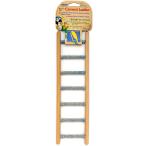 [ параллель импортные товары ] Penn Plax Small Step Wood and Cement Bird Ladder 7-Inch by Penn-Pl